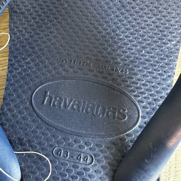 Havaianas Top Flip Flops Blue Men's 11/12 - Picture 7 of 8